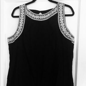 Black women’s embroidered sundress in GUC